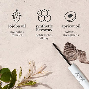 Julep Brow 101 Sculpting Pencil & Tinted Brow Gel Set - Dual-Ended Eyebrow Tool with Brush and Precision Tip - Long-Lasting, Waterproof Formula for Perfectly Defined and Tinted Brows -Taupe