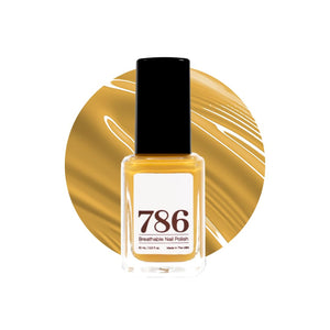 786 Cosmetics Breathable Vegan Nail Polish in Casablanca - Cruelty-Free, Halal, Healthy Formula