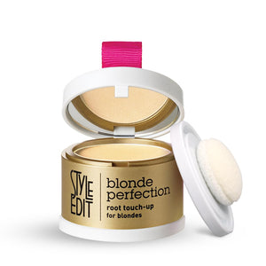 Style Edit Root Touch Up Powder | Temporary Hair Color for Gray Roots and Thinning Hair | Salon-Quality, Transfer-Resistant Hair Concealer | Medium Blonde, 0.14 oz (Pack of 2)