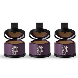 Style Edit Root Touch Up Powder | Temporary Hair Color for Gray Roots and Thinning Hair | Salon-Quality, Transfer-Resistant Hair Concealer | Medium Blonde, 0.14 oz (Pack of 2)
