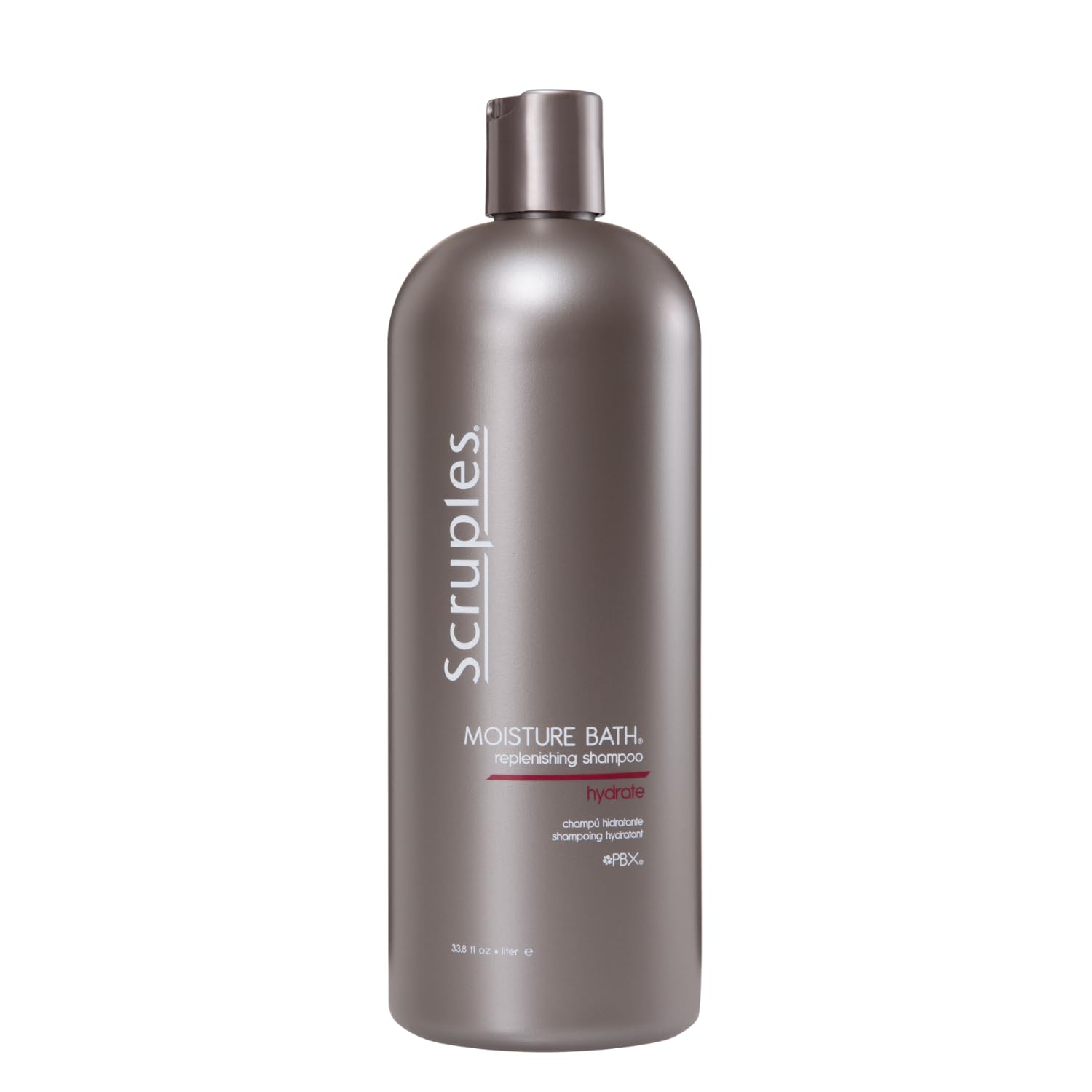 Scruples Moisture Bath Hair Shampoo for Men & Women - Moisturizing Shampoo for Dry, Brittle & Coarse Hair - Helps Restore Shine & Elasticity (33.8 Fl oz)