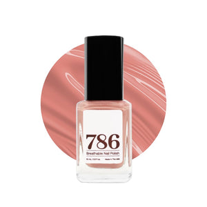 786 Cosmetics Breathable Vegan Nail Polish in Casablanca - Cruelty-Free, Halal, Healthy Formula