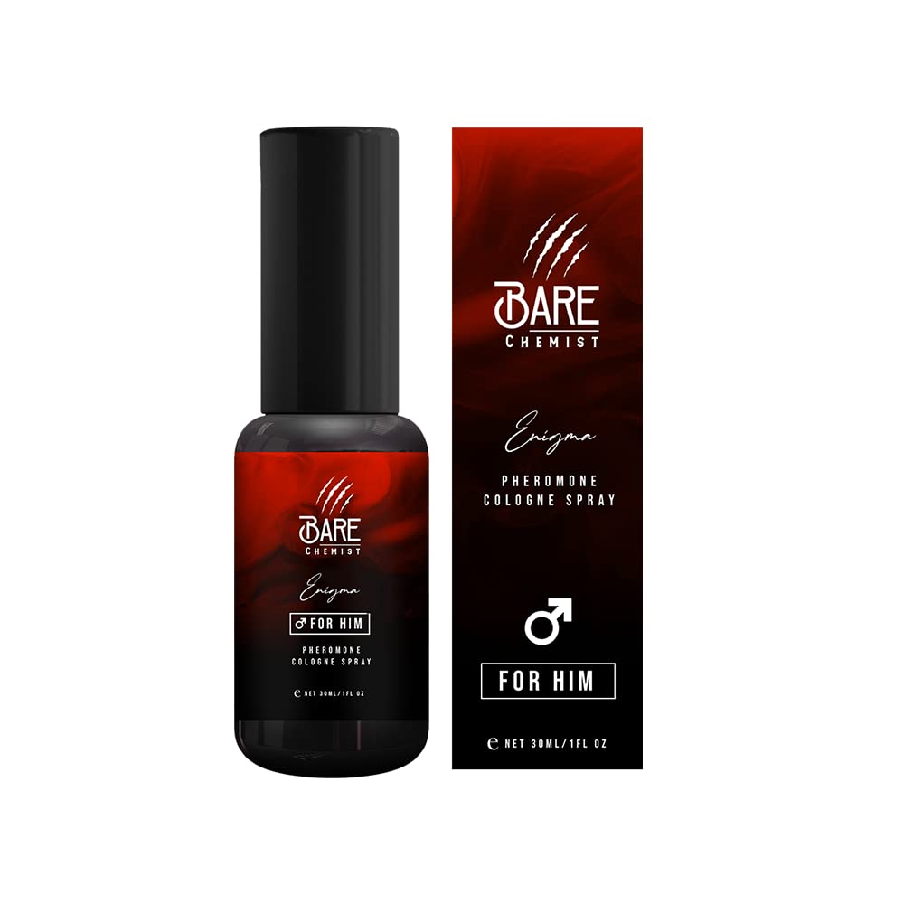 Enigma Pheromone Cologne for Him - [Attraction Formula] Pheromone Cologne for Men 1oz. - Lavender, Sage, Wood