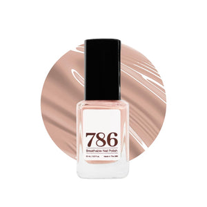 786 Cosmetics Breathable Vegan Nail Polish in Casablanca - Cruelty-Free, Halal, Healthy Formula