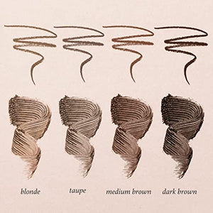 Julep Brow 101 Sculpting Pencil & Tinted Brow Gel Set - Dual-Ended Eyebrow Tool with Brush and Precision Tip - Long-Lasting, Waterproof Formula for Perfectly Defined and Tinted Brows -Taupe