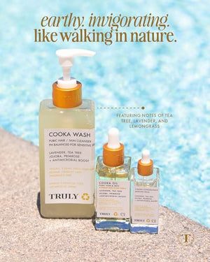 Truly Cooka Collection | Soothing & Hydrating Treatment for Sensitive Areas | Prevents Irritation and Ingrown Hair in Bikini Line & Intimate Areas