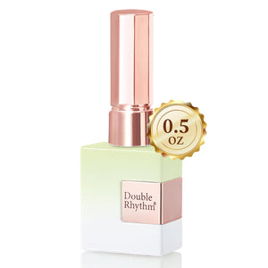 Double Rhythm Translucent Gel Polish Sheer Neutral Natural Light Milky Same Color Same Bottle 15ML Jelly UV Polish Nail Art DIY at Home (Jelly Nude Brown-A1492)