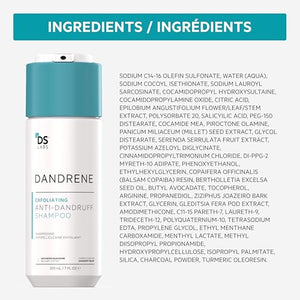 DS Labs Revita Shampoo & Dandrene Anti-Dandruff Shampoo Bundle - Supports Hair Density & Scalp Health, Strengthening, Thickening, Flake Control, For Men & Women
