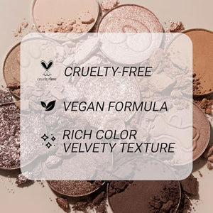 Erinde 9 Colors Mini Eyeshadow Palette, Neutral Brown & Nude Shades Eye Shadow Makeup Palette, Highly Pigmented Matte Shimmer & Glitter Eyeshadow Long Lasting Blendable for Daily Natural Look