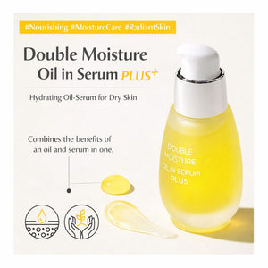 CHARMZONE Oil-in-Serum 4-Solution Set (1.01 fl.oz / 30ml x 4) – Double Moisture, Anti-Wrinkle Pink, Ginkgo Calming, Hydra Moisture Serums for Face