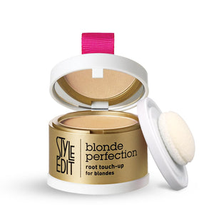 Style Edit Root Touch Up Powder | Temporary Hair Color for Gray Roots and Thinning Hair | Salon-Quality, Transfer-Resistant Hair Concealer | Medium Blonde, 0.14 oz (Pack of 2)