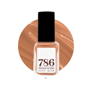 786 Cosmetics Breathable Vegan Nail Polish in Casablanca - Cruelty-Free, Halal, Healthy Formula