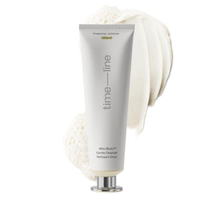 Timeline Mitopure Gentle Cleanser - Non-Drying & Calming Foaming Mousse with Ceramides to Remove Makeup & Strengthen Skin Barrier for All Skin Types - 3.38 Fl Oz