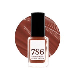 786 Cosmetics Breathable Vegan Nail Polish in Casablanca - Cruelty-Free, Halal, Healthy Formula