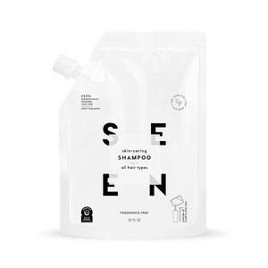 SEEN Shampoo, Fragrance Free - Non-Comedogenic Hair Shampoo- Dermatologist-Developed - Safe for Sensitive, Eczema & Acne Prone Skin