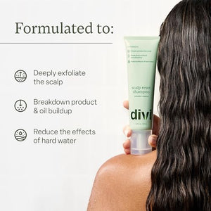 Divi Clarifying Scalp Reset Shampoo and Whipped Repair Treatment Mask Set, Deep Cleansing, Oil Control, Bond Repair, Full Size, 2 Piece Set