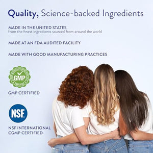 Routine Wellness Hair Growth Supplement – CLINICALLY Tested Thicker, Fuller-Looking Hair Support with Biotin & Key Nutrients, Vegetarian & Gluten-Free Vitamins - 1 Bottle, 30 Day Supply
