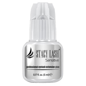 Sensitive Eyelash Extension Glue Stacy Lash 0.34fl.oz/10ml / 5-6 Sec Drying time/Retention – 4-5 Weeks/Professional Use Black Adhesive
