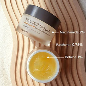 Blithe Tightening & Glowing Face Serum Bundle Set for Mature Skin, Anti Aging Korean Skincare & Selfcare Gifts for Firming Skin & Boosting Glow Radiance (Tundra Chaga, Gold Apricot)