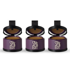 Style Edit Root Touch Up Powder | Temporary Hair Color for Gray Roots and Thinning Hair | Salon-Quality, Transfer-Resistant Hair Concealer | Medium Blonde, 0.14 oz (Pack of 2)
