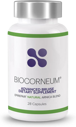 BIOCORNEUM Advanced Bruise Dietary Supplement – Internal Support for Visible Bruise Recovery – Professional Bruise Remedy with Arnica, Vitamins K1, K2, C, Zinc & Bromelain for Bruising and Swelling