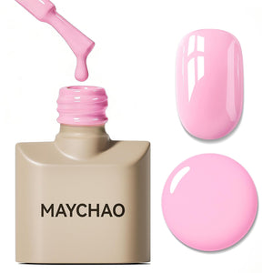 MAYCHAO 15ML Gel Nail Polish 1Pc Deep Cherry Red Nail Polish Soak Off UV LED Blood Red Nail Gel Polish Nail Art Starter Manicure Salon DIY at Home, 0.5 OZ