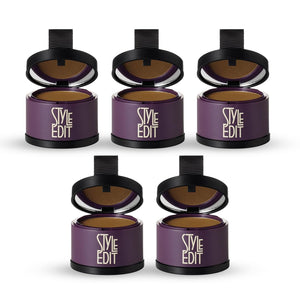 Style Edit Root Touch Up Powder | Temporary Hair Color for Gray Roots and Thinning Hair | Salon-Quality, Transfer-Resistant Hair Concealer | Medium Blonde, 0.14 oz (Pack of 2)