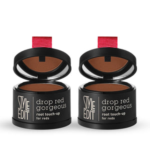 Style Edit Root Touch Up Powder | Temporary Hair Color for Gray Roots and Thinning Hair | Salon-Quality, Transfer-Resistant Hair Concealer | Medium Blonde, 0.14 oz (Pack of 2)