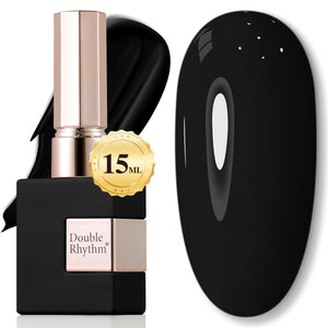 Double Rhythm 15ML Gel Nail Polish Pure Sheer Same Color Same Bottle Soak Off Gel Polish Art Manicure Salon DIY at Home for Women (Burgundy-A1129)