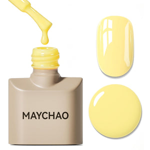 MAYCHAO 15ML Gel Nail Polish 1Pc Deep Cherry Red Nail Polish Soak Off UV LED Blood Red Nail Gel Polish Nail Art Starter Manicure Salon DIY at Home, 0.5 OZ
