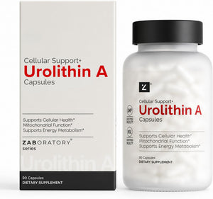 ZAB Urolithin A Supplement 700mg Per Serving Mitochondrial Supplements Support Energy Metabolism Cellular Health for Men & Women, Vegan, 90 Capsules, 45 Servings