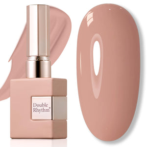 Double Rhythm 15ML Gel Nail Polish Pure Sheer Same Color Same Bottle Soak Off Gel Polish Art Manicure Salon DIY at Home for Women (Burgundy-A1129)