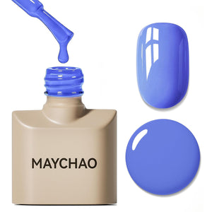 MAYCHAO 15ML Gel Nail Polish 1Pc Deep Cherry Red Nail Polish Soak Off UV LED Blood Red Nail Gel Polish Nail Art Starter Manicure Salon DIY at Home, 0.5 OZ