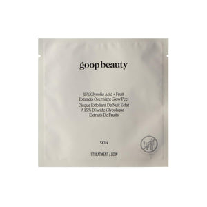 goop Beauty 15% Glycolic Acid Exfoliating Pads | Inspired by a Professional Chemical Peel | Refines & Retexturizes for Glowing Skin | Paraben and Silicone Free | 4 pack