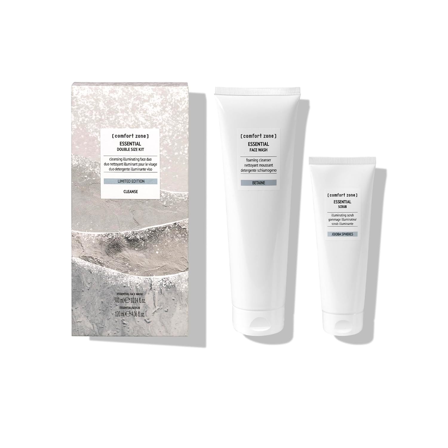 [ comfort zone ] Essential Face Wash, Foaming Cleanser, Remove Impurities, Gentle Makeup Removal
