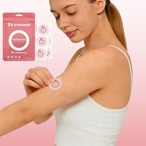 Berberine Patches 5X Stronger Formula, Multi-Part Body Application, Suitable for Men and Women, 90 Patches