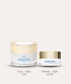 Borghese Crema Ristorativo-24 Moisturizer - Hydrating Face Moisturizer for Fine Lines & Wrinkles with Seaweed Extract & Vitamin E, Normal to Dry Skin