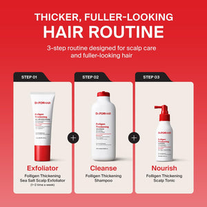 Dr.FORHAIR Folligen Tonic 4.06 fl oz | Scalp Serum for Hair Care | Scalp Care and Nourishment | Revitalizing Tonic for Healthy Scalp & Hair Thickening