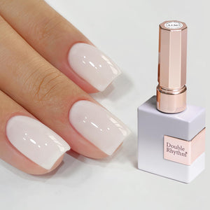 Double Rhythm 15ML Gel Nail Polish Pure Sheer Same Color Same Bottle Soak Off Gel Polish Art Manicure Salon DIY at Home for Women (Burgundy-A1129)