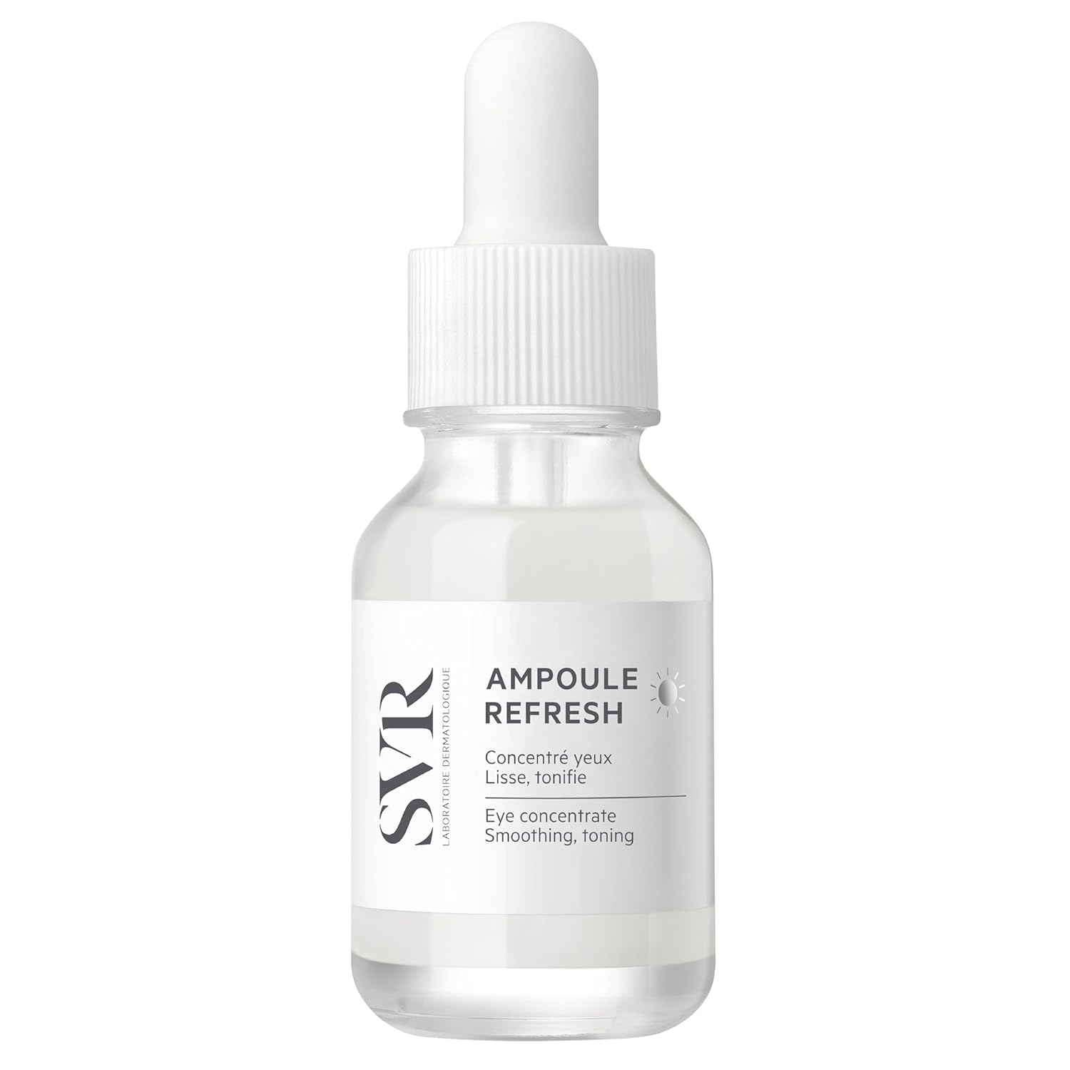 SVR - Refresh Concentrate Eye Serum - Instant Cooling Effect - Revitalizes and Awakens Eyes - Reduces Puffiness, Hydrates Delicate Skin - Dermatologically and Ophtalmologically Tested - 0.5 fl.oz