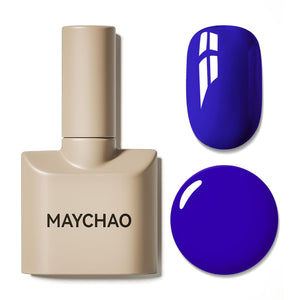 MAYCHAO 15ML Gel Nail Polish 1Pc Deep Cherry Red Nail Polish Soak Off UV LED Blood Red Nail Gel Polish Nail Art Starter Manicure Salon DIY at Home, 0.5 OZ
