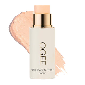 Ogee Sculpted Complexion Foundation Stick (Aspen 1.0W - Fair, Warm Undertones) Full Coverage Foundation Makeup - Instantly Balance & Even Complexion - 70% Organic Ingredients