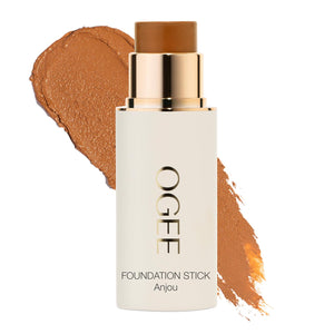 Ogee Sculpted Complexion Foundation Stick (Aspen 1.0W - Fair, Warm Undertones) Full Coverage Foundation Makeup - Instantly Balance & Even Complexion - 70% Organic Ingredients