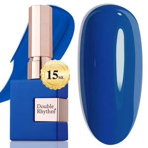Double Rhythm 15ML Gel Nail Polish Pure Sheer Same Color Same Bottle Soak Off Gel Polish Art Manicure Salon DIY at Home for Women (Burgundy-A1129)