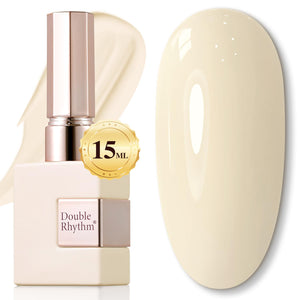 Double Rhythm 15ML Gel Nail Polish Pure Sheer Same Color Same Bottle Soak Off Gel Polish Art Manicure Salon DIY at Home for Women (Burgundy-A1129)