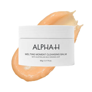 Alpha-H Melting Moment Cleansing Balm - Makeup & SPF Remover (90g) | Melts Away SPF, Dirt & Pollution, Nourishing Balm-To-Oil Texture, Vegan & Pregnancy-Safe for All Skin, Australian Made