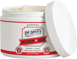 Dr. Doug's Recovery Balm – Organic Arnica & Magnesium Topical Rub – Soothing Support Lotion for Active Muscles, Joints, & Skin – Dermatologist Approved, Handmade in USA, Organic 2 oz Twist-Up Stick