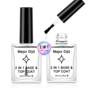 Major Dijit Quick Dry Nail Polish Cherry Summer Nail Lacquer for Nail Art Regular Nail Polish 0.41 fl oz.