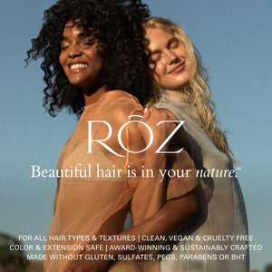 RŌZ Leave-In Conditioner - Lightweight Milk Hair Serum & Heat Protectant for Hydrating Fine, Curly & Wavy Hair | Hydrating, Smoothing, Frizz-Fighting | Silicone-Free, Color-Safe | 3.4 oz