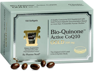 Pharma Nord - The Original CoQ10 • Clinically Proven • High Absorption • Heart Health • Fertility • Healthy Aging • Cellular Energy • Antioxidant • Gluten-Free • 100 mg Coenzyme Q10 • 60 Softgels